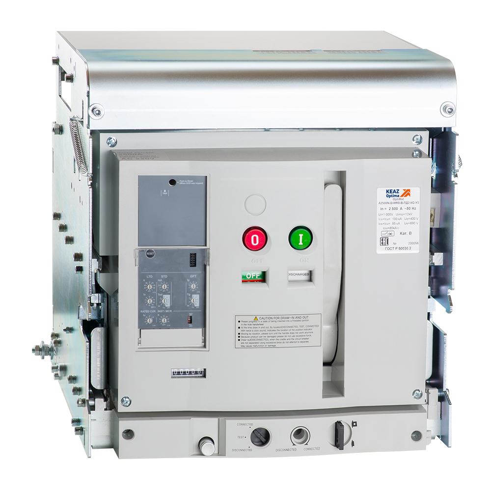 Выключатель автоматический OptiMat A4000N-D-B-ПД2-КС-У3